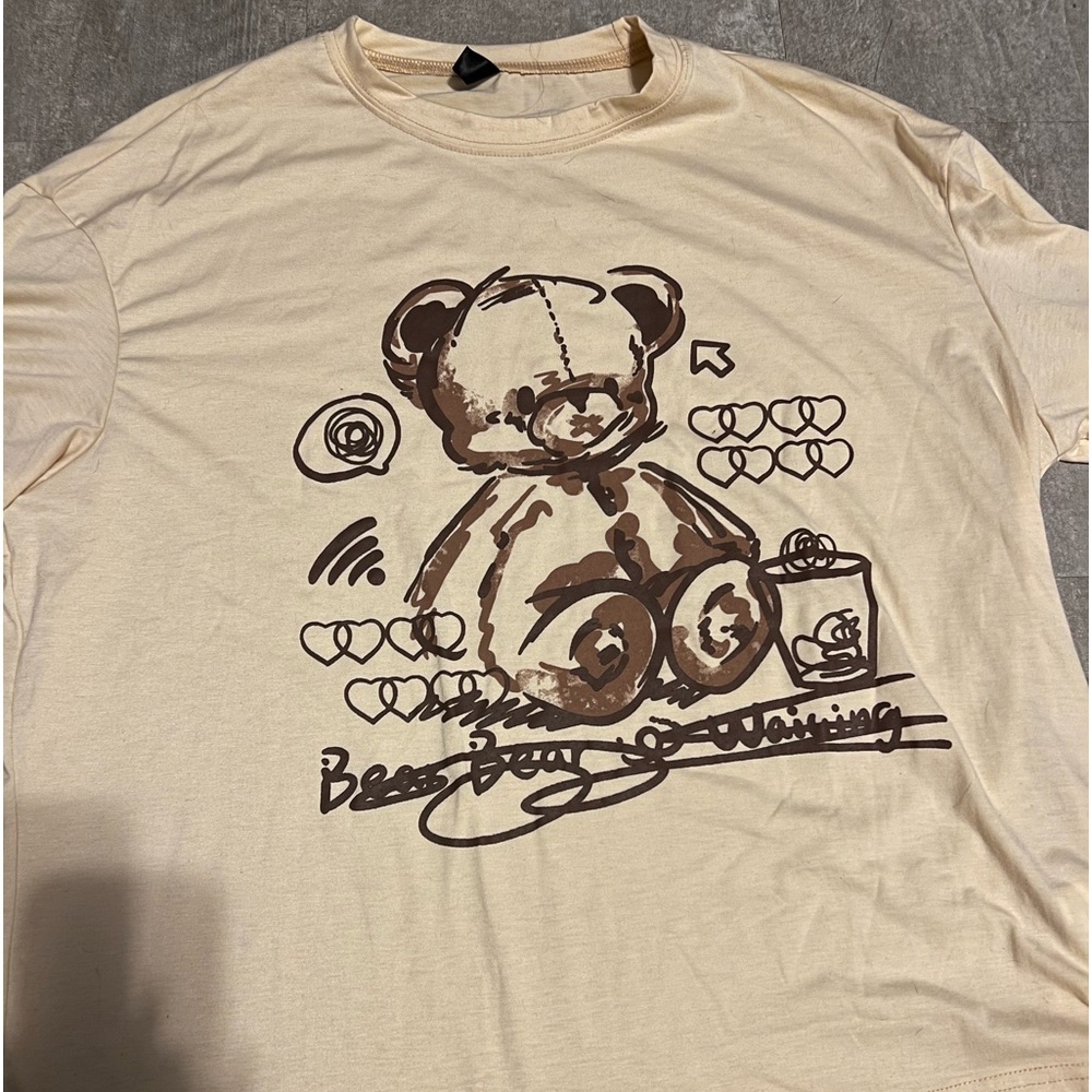 Brown Graphic Tee